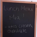 Lunch Menu